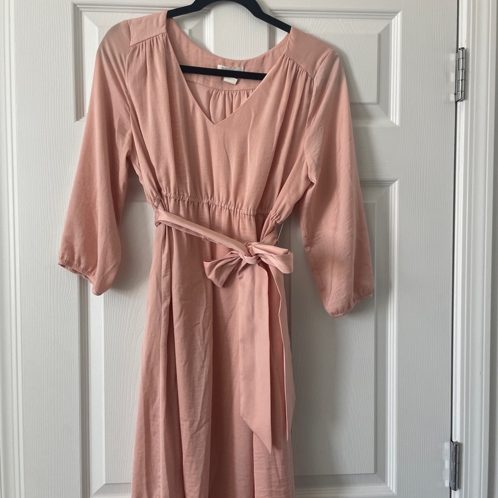 H&M Blush Maternity Dress